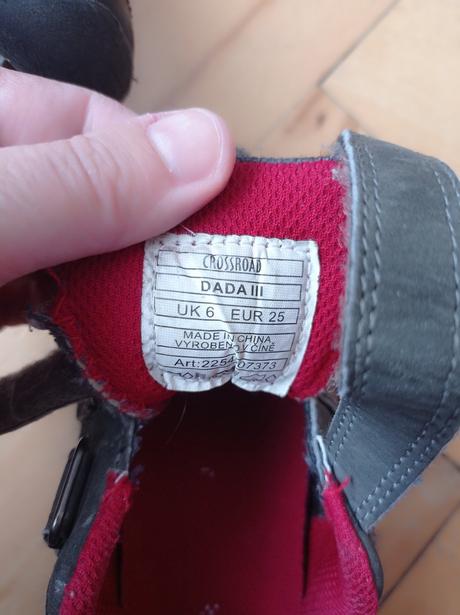 Treková obuv dada iii crossroad, vel. 25, 25