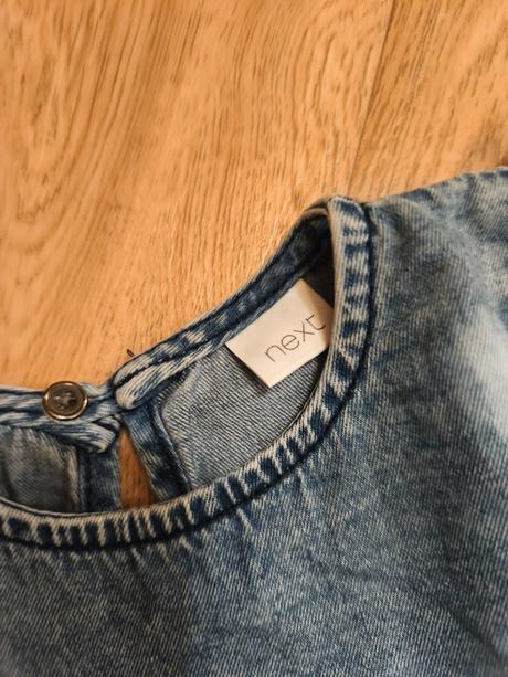 Džínové šaty next, next,104