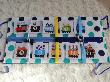 Quiet book počítání, 