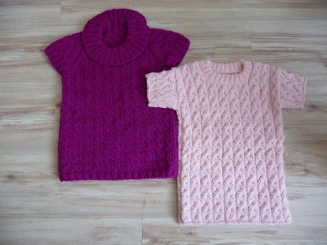 Svetrové šaty - tunika, 98