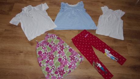 Letní set pro holčičku vel. 104/110, 104