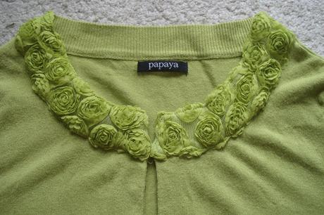 Lehký svetřík, papaya,m