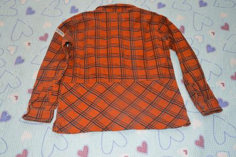 104 110 116 manšestrová kostkovaná košile, timbuktoo,116