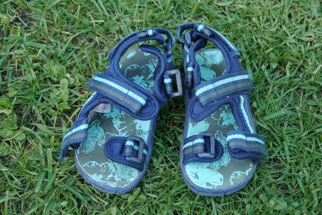 Sandalky modre, h&m,23