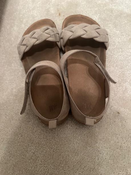 Sandále na parádu, h&m,32