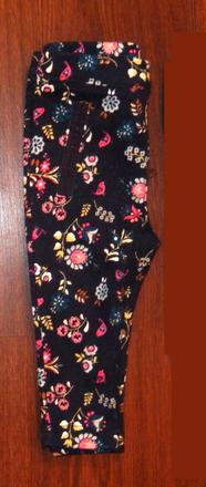 Top stav - tm.modré legíny+modré zdarma, vel.6-9m, h&m,74