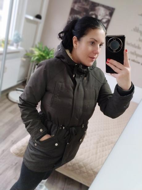 Dámský zimní kabát m/38, pimkie,m