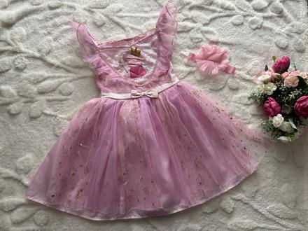 An28/ kostým princezna peppa pig - v.3/4 roky, 