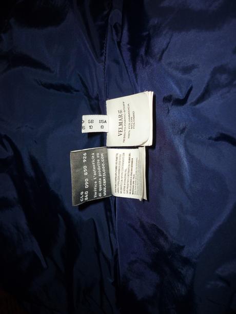 Dámská tmavě modrá bunda blugirl folies, 38