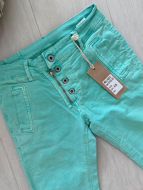 Strečové skinny kalhoty, vel. xs - m, 34 - xs