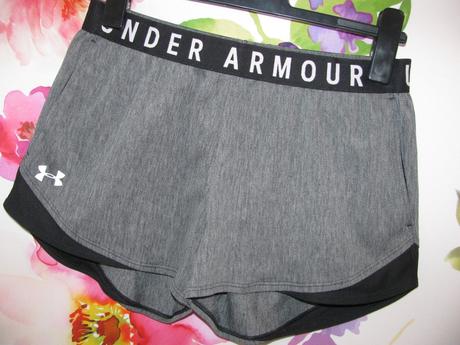 Dámské letní šedé elastické šortky under armour, under armour,m