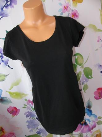 Černé těhotenské tričko, krátký rukáv h&m, h&m,m