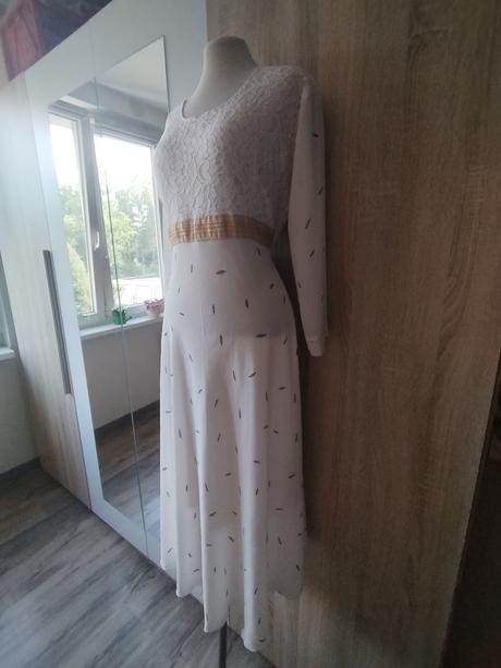 Dlouhé letní šaty s m l, m