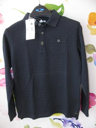 Chlapecké tmavě modré polo tričko, ovs,134