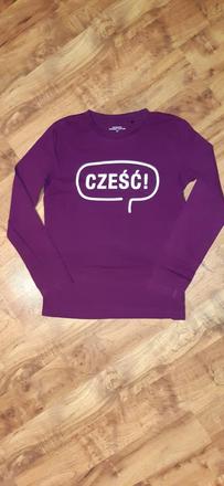 Dětské bavlněné triko dl.ruk. reserved 146 cześć, reserved,146