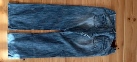 Dámské světlé rifle, denim,m