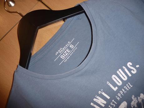 Pánské modré triko jean pascale vel.s, s