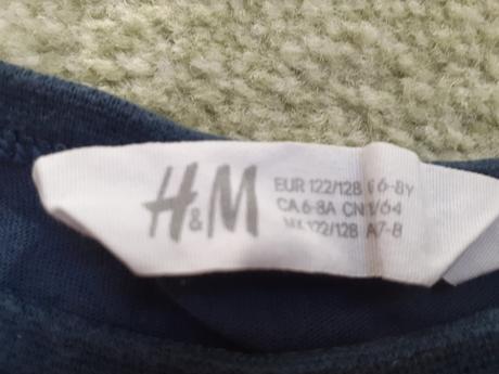 Tričko mickey mouse, h&m,122