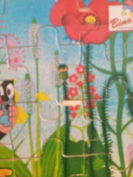 Dřevěné puzzle,