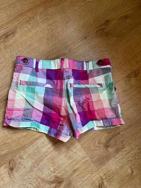 Veselé káro kraťasy, šortky, h&m,146