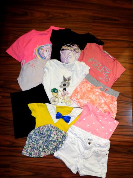 Super balíček pro holku - 11 kusů - velikost 122, 122–134