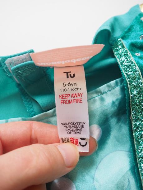 Kostým princezna jasmína vel 116, 