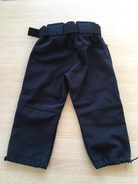 Kalhoty softshell s páskem zn. fantom, vel. 98, 98
