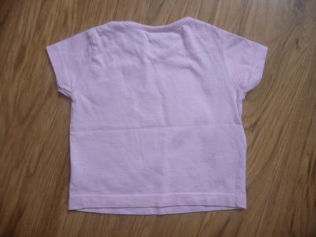 Růžové tríčo cherokee s holkou na 9-12m-vel.80, cherokee,80