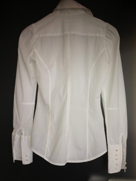 Bílá košile blůza replay xsmall vel.36 kamínky, replay,36