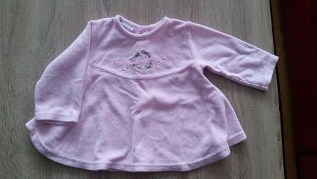 Dětské teplejší šaty, 74