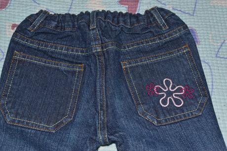Džíny s kytičkou, 98 / 104 / 110 / 116