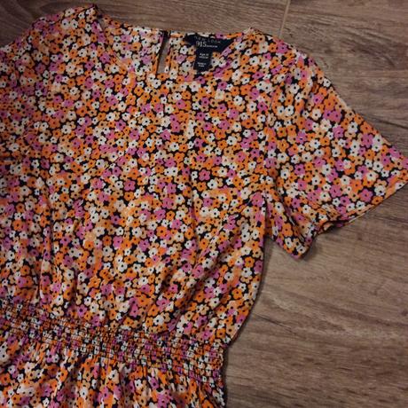 Lehoučké květinkové šaty, new look,140