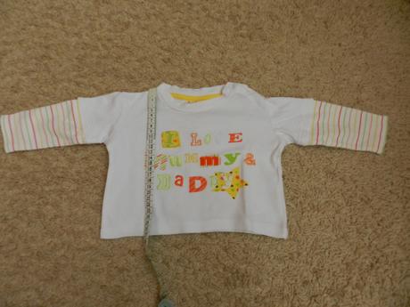 Triko dlouhý rukáv s nápisem, baby,80