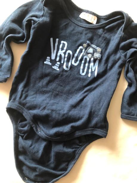 Modré body s dlouhým rukávem, 86