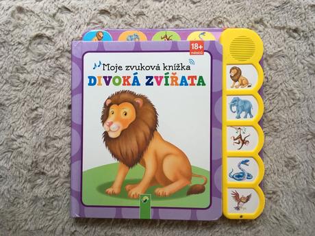 První zvuková knížka - divoká zvířata,