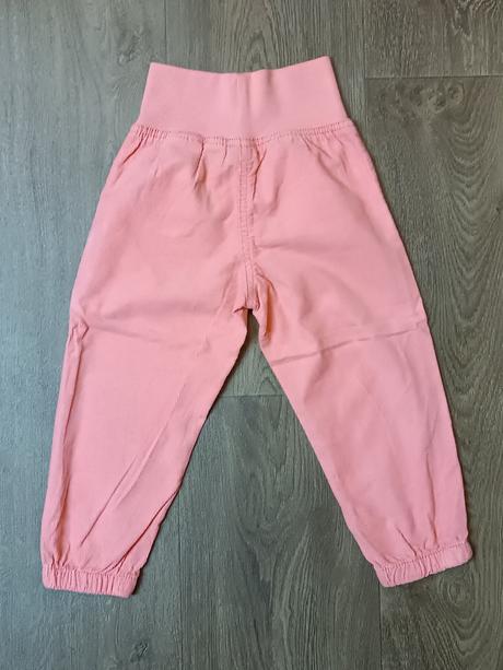 Dívčí rostoucí manšestrové kalhoty lupilu, vel. 92, lupilu,92