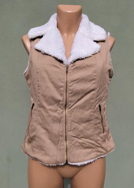 Vesta s kožíškem vero moda jeans - vel.m, vero moda,m