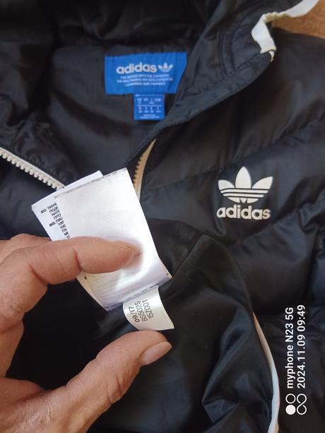 Bunda černá zn."adidas" vel."38" i větší vel, adidas,38