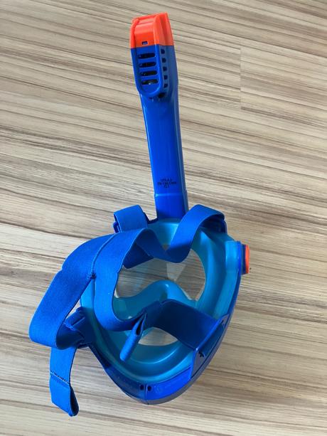 Celoobličejová šnorchlovací maska pro děti, 