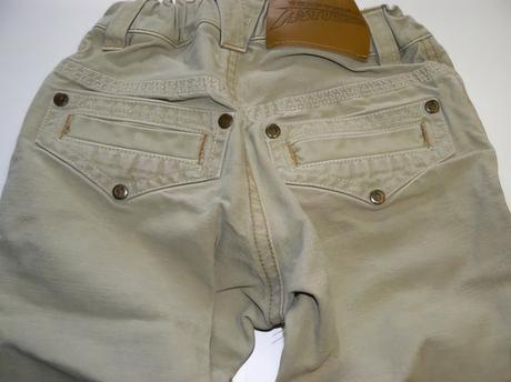 Béžové jeansy captain astounding, h&m,98