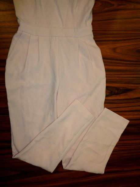 Luxusní starorůžový společenský overal uk 8, 34