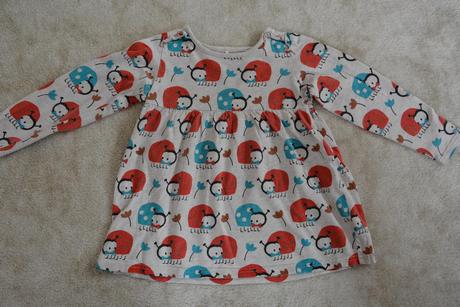 Šatky či tunika s beruškama, next,98