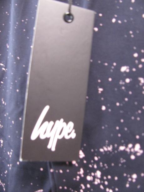 Elastické bavlněné černé 7/8 legíny hype, 152