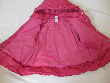 Teplá zimní bunda + čepice + rukavice, c&a,86