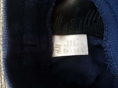 Dětské tepláky značky h&m, vel. 1,5-2 roky, h&m,92