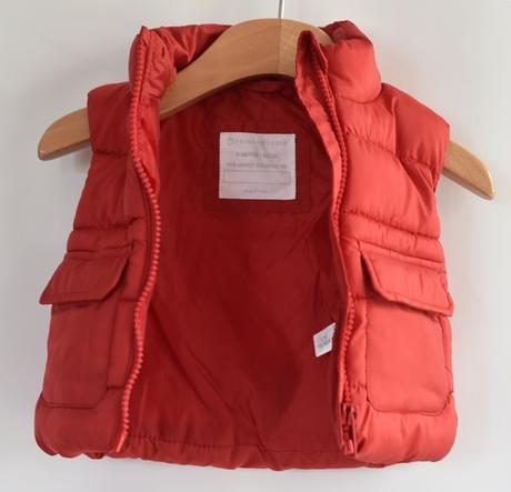 Zateplená vesta vel. 0 - 3 m, primark,62