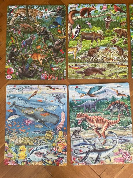 Puzzle - více druhů, krásné, kvalitní a top stav,