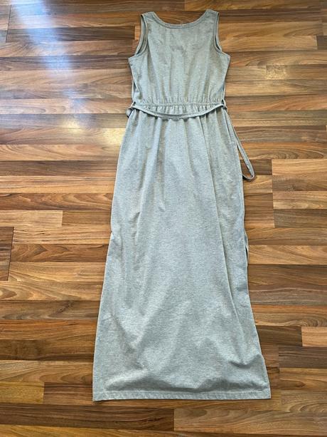 Maxišaty s páskema  rozparky, vel m 40/42 cca m-xl, esmara,l