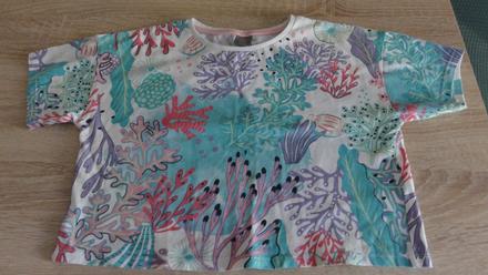 Tričko crop top, kids,122
