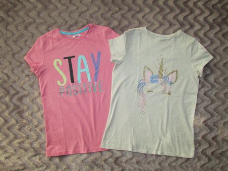2x dívčí tričko, f&f,158